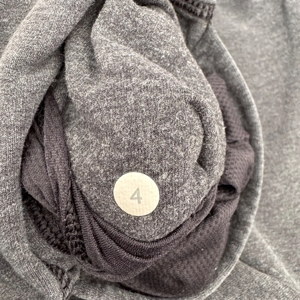 Lululemon Sattva Pant‎ II Joggers Gray Heathered Black Women's Size 4 L